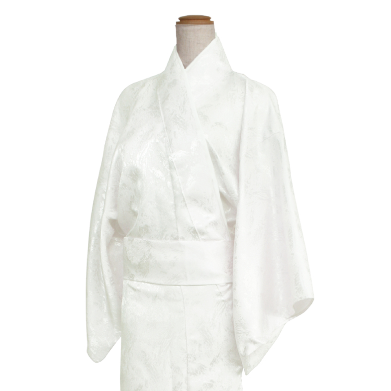 仏衣　湧水　白　たとう紙入