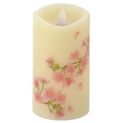 いろはあかり　　桜　　　　ＬＥＤローソク