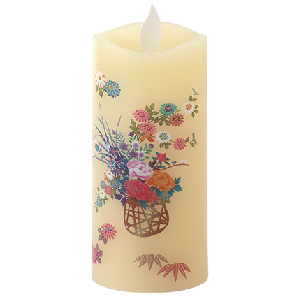 いろはあかりＳ　花籠　　　ＬＥＤローソク